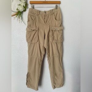 Free People London Calling Slouchy Cord Pants  Size 28